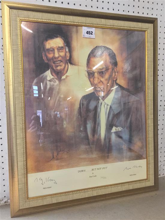 Paul Lake, Down...But Not Out, 1989, limited edition print, 20/50(-)